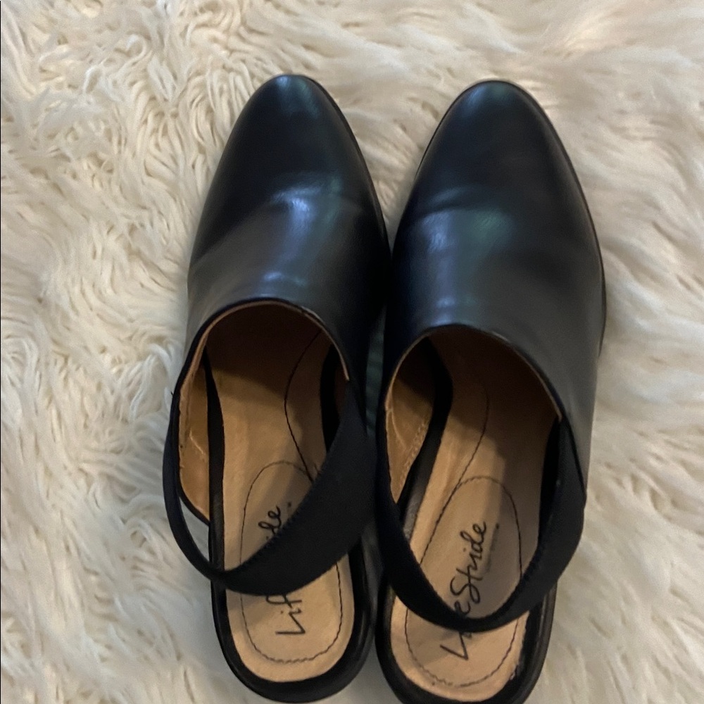 Life Stride Black Slingback Mules size 9.5 BNWOT color black see photos - Picture 9 of 12